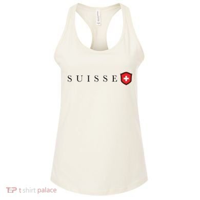 Switzerland Swiss Emblem Suisse Women's Tank Top