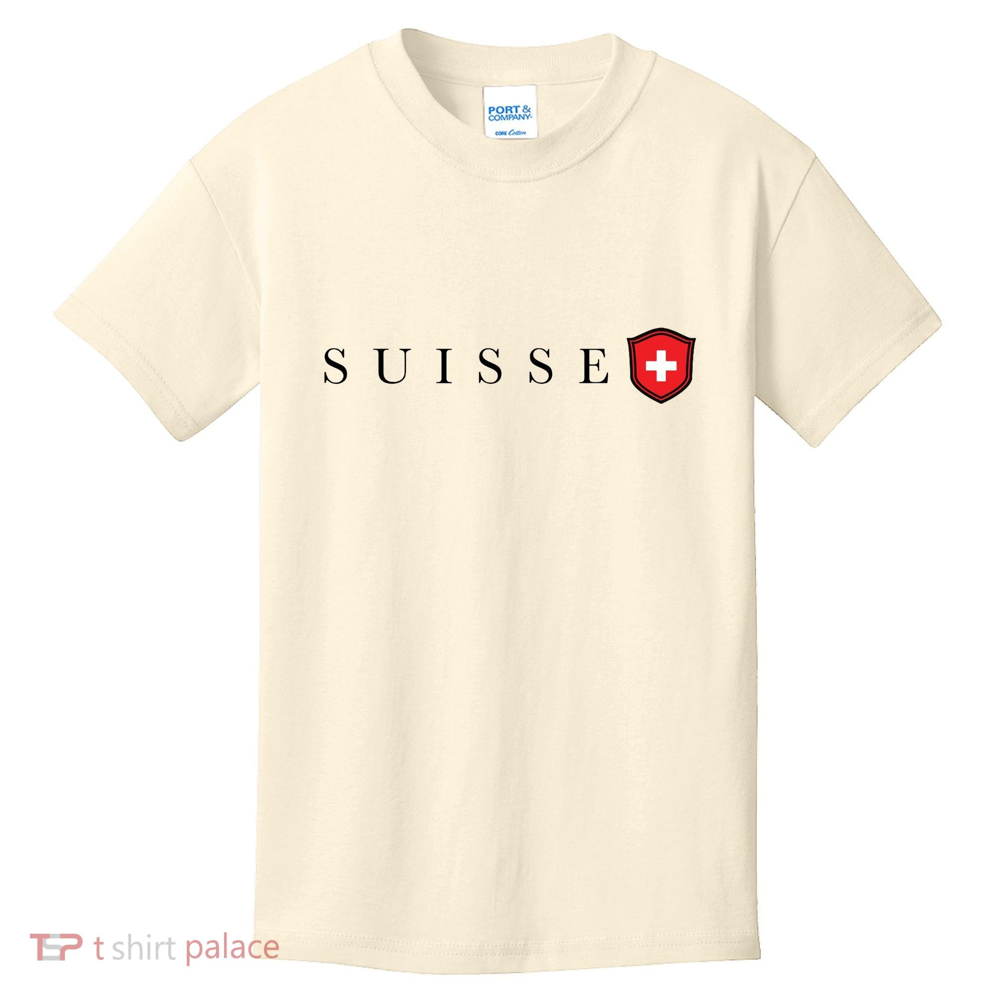 Switzerland Swiss Emblem Suisse Kids T-Shirt
