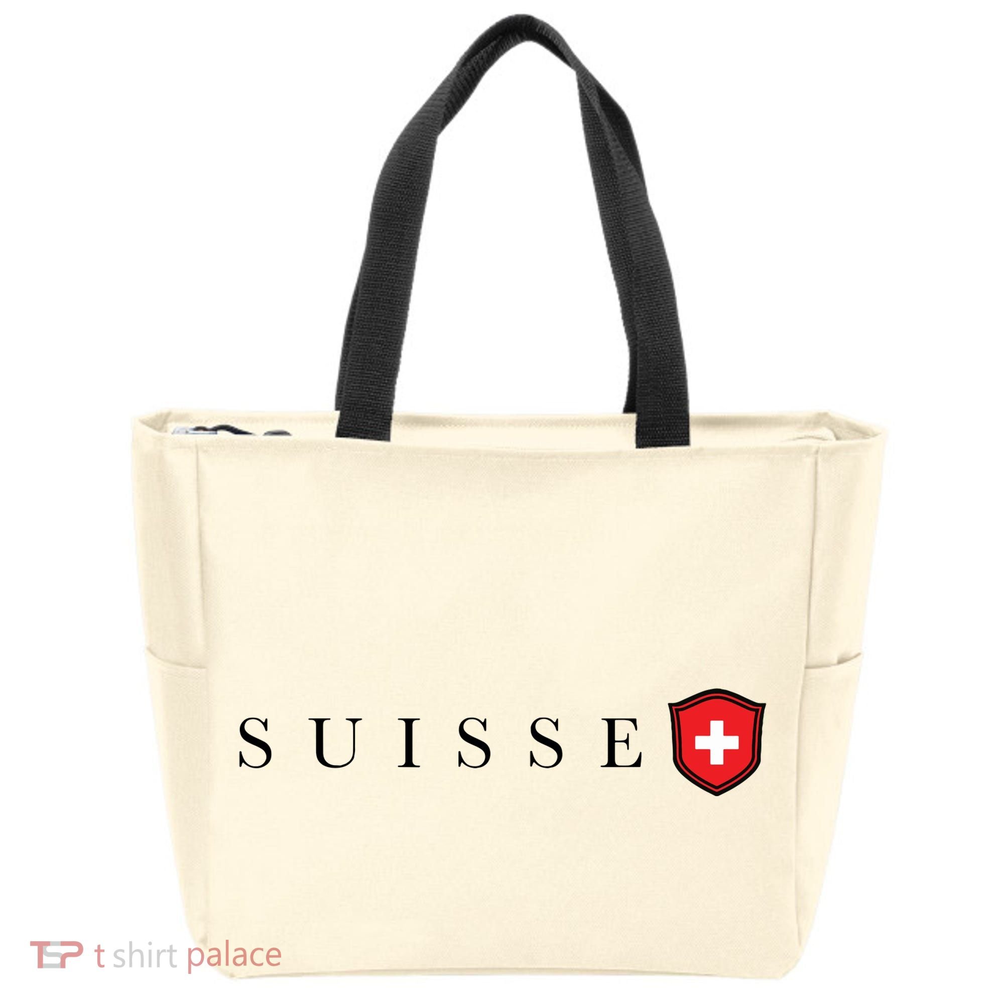 Switzerland Swiss Emblem Suisse Tote Bag