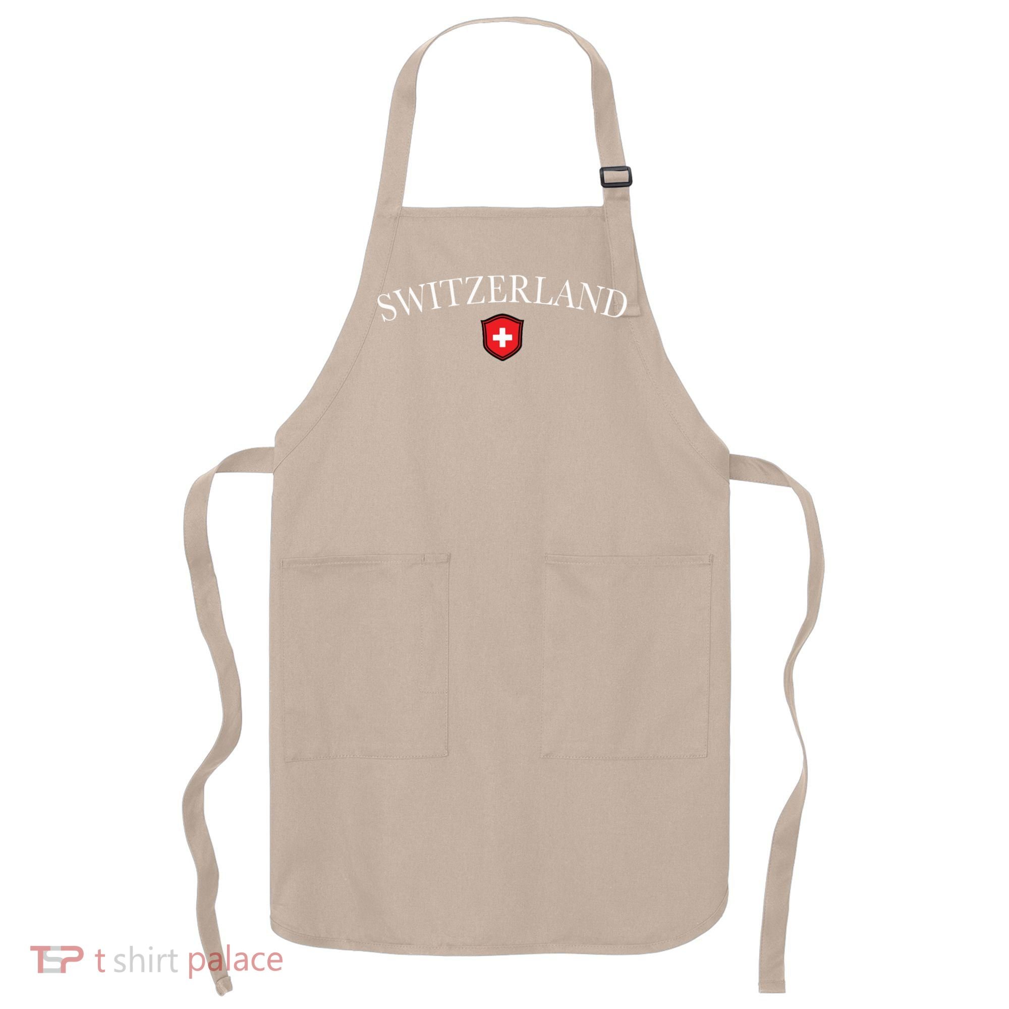 Switzerland Swiss Emblem Apron