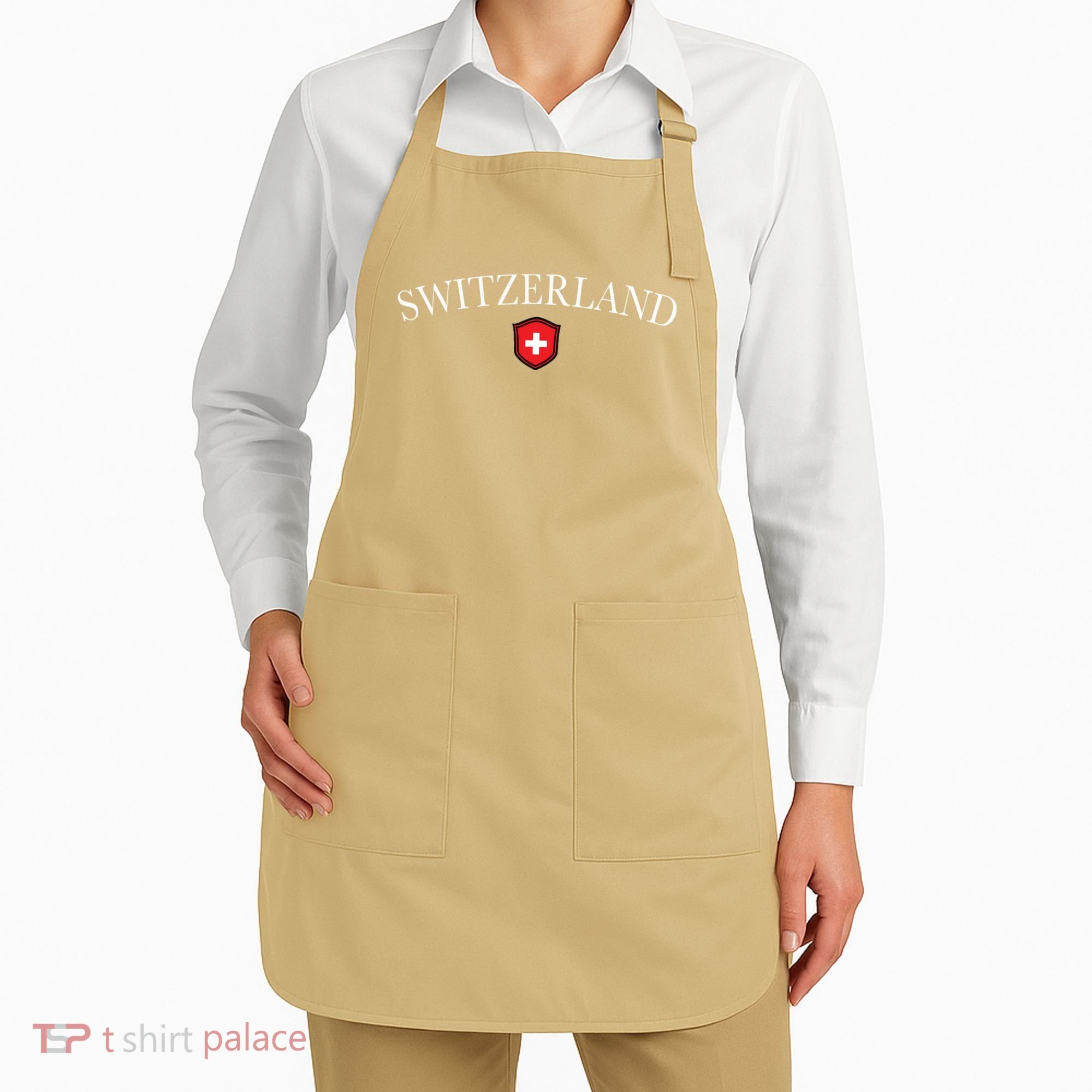 Switzerland Swiss Emblem Apron
