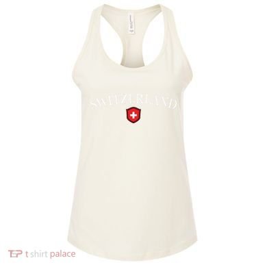 Switzerland Swiss Emblem Women's Tank Top