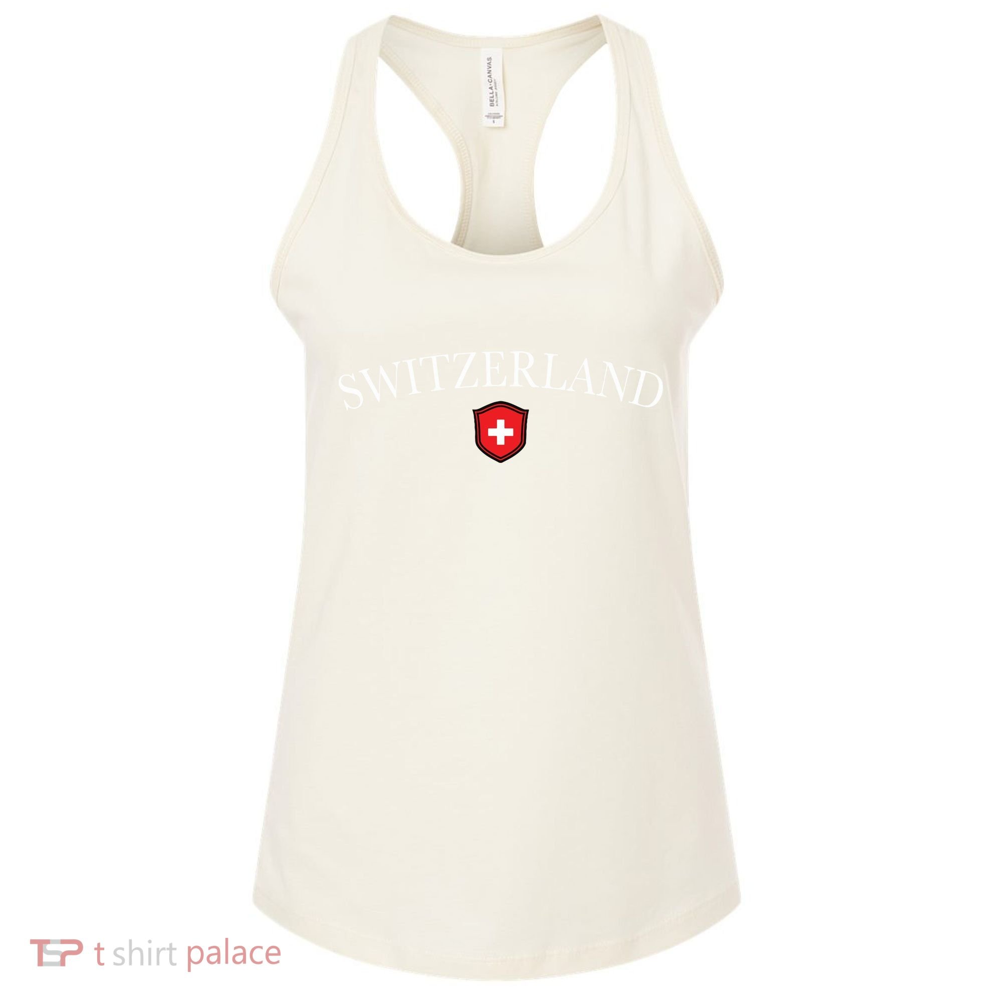 Switzerland Swiss Emblem Women's Tank Top