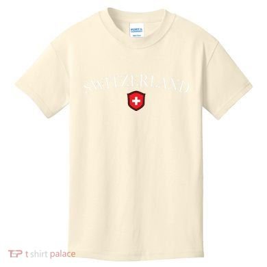 Switzerland Swiss Emblem Kids T-Shirt