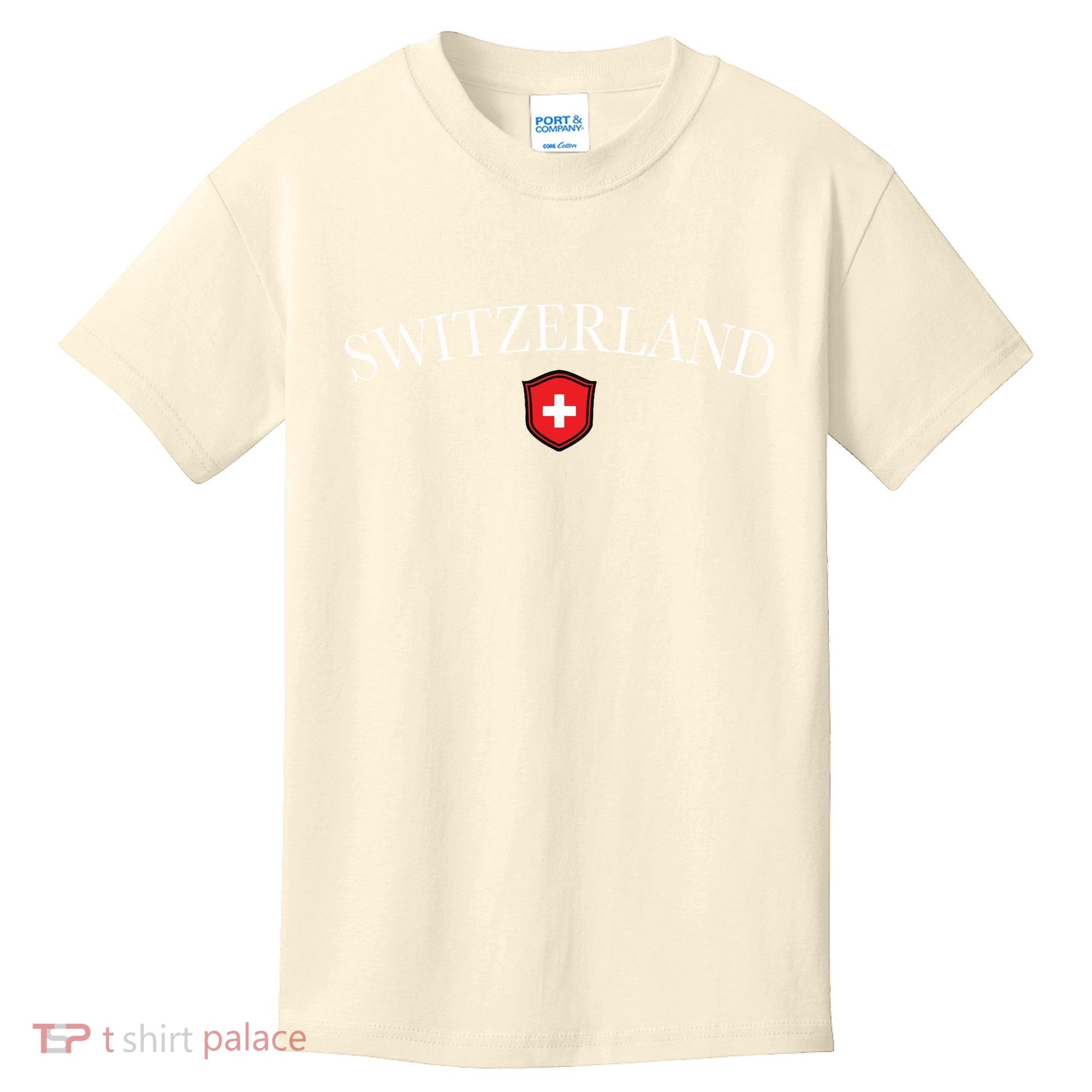 Switzerland Swiss Emblem Kids T-Shirt