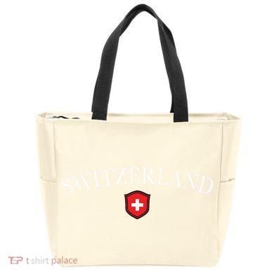 Switzerland Swiss Emblem Tote Bag