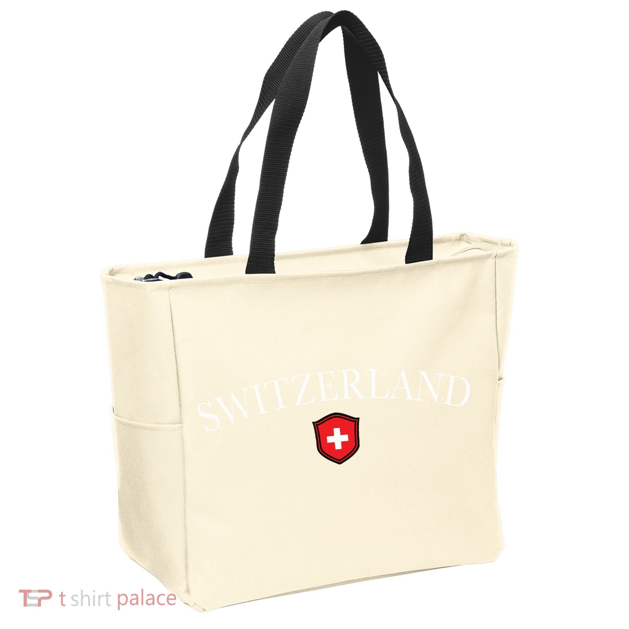 Switzerland Swiss Emblem Tote Bag