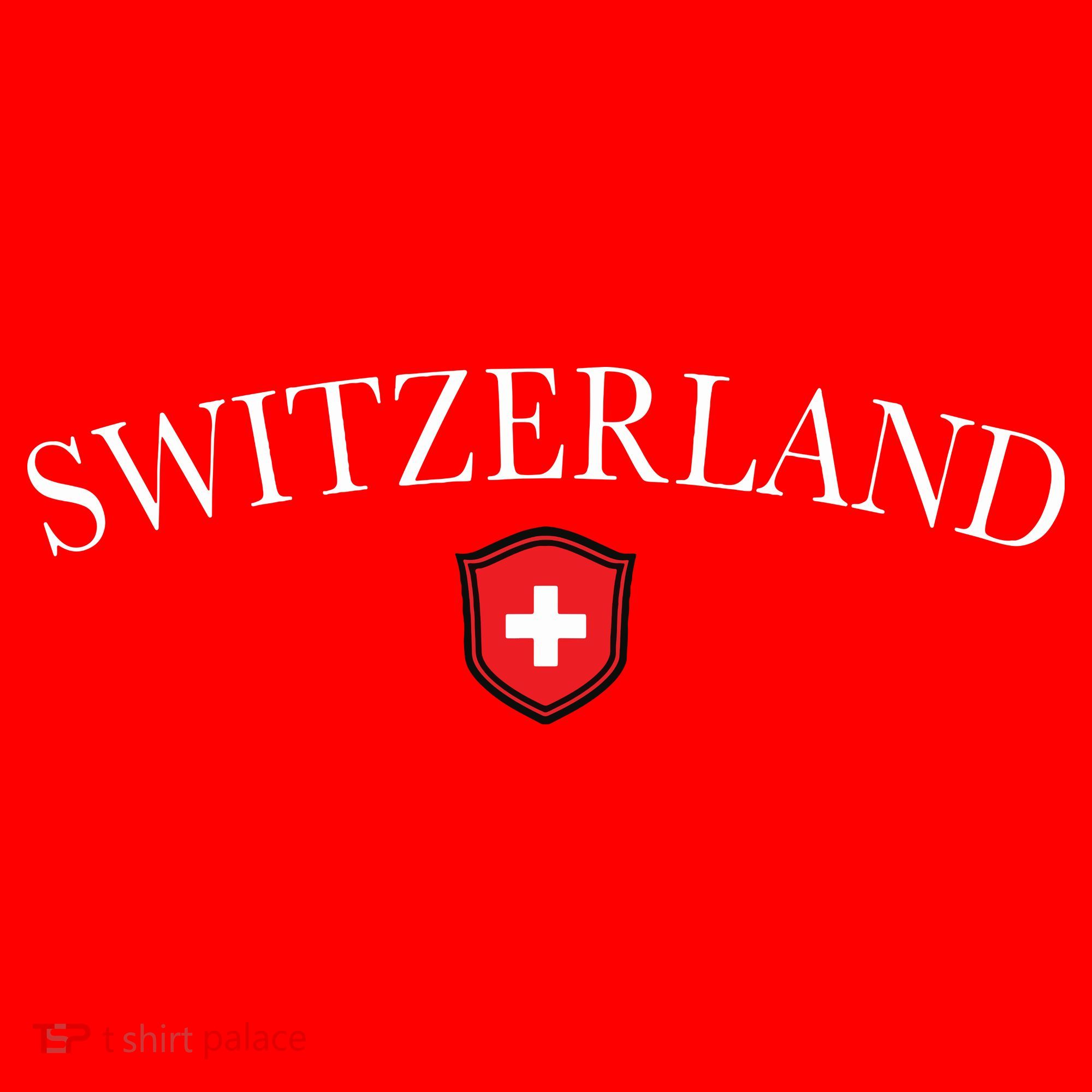 Switzerland Swiss Emblem Santa Hat