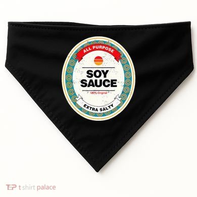 Soy Sauce Easy Halloween Costume Matching USA-Made Doggie Bandana