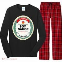 Soy Sauce Easy Halloween Costume Matching Long Sleeve Pajama Set thumb 0