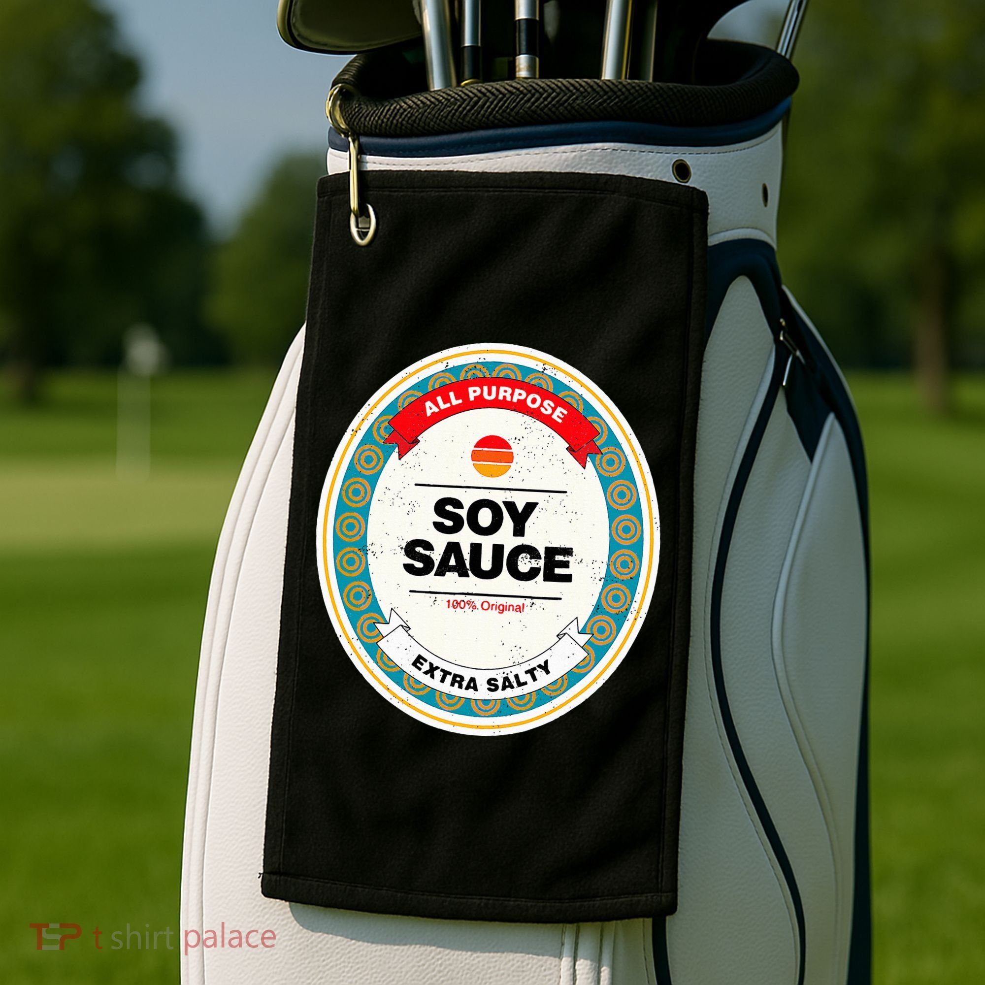 Soy Sauce Easy Halloween Costume Matching Golf Towel