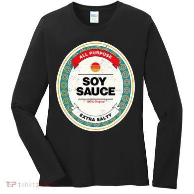 Soy Sauce Easy Halloween Costume Matching Women's Long Sleeve Shirt
