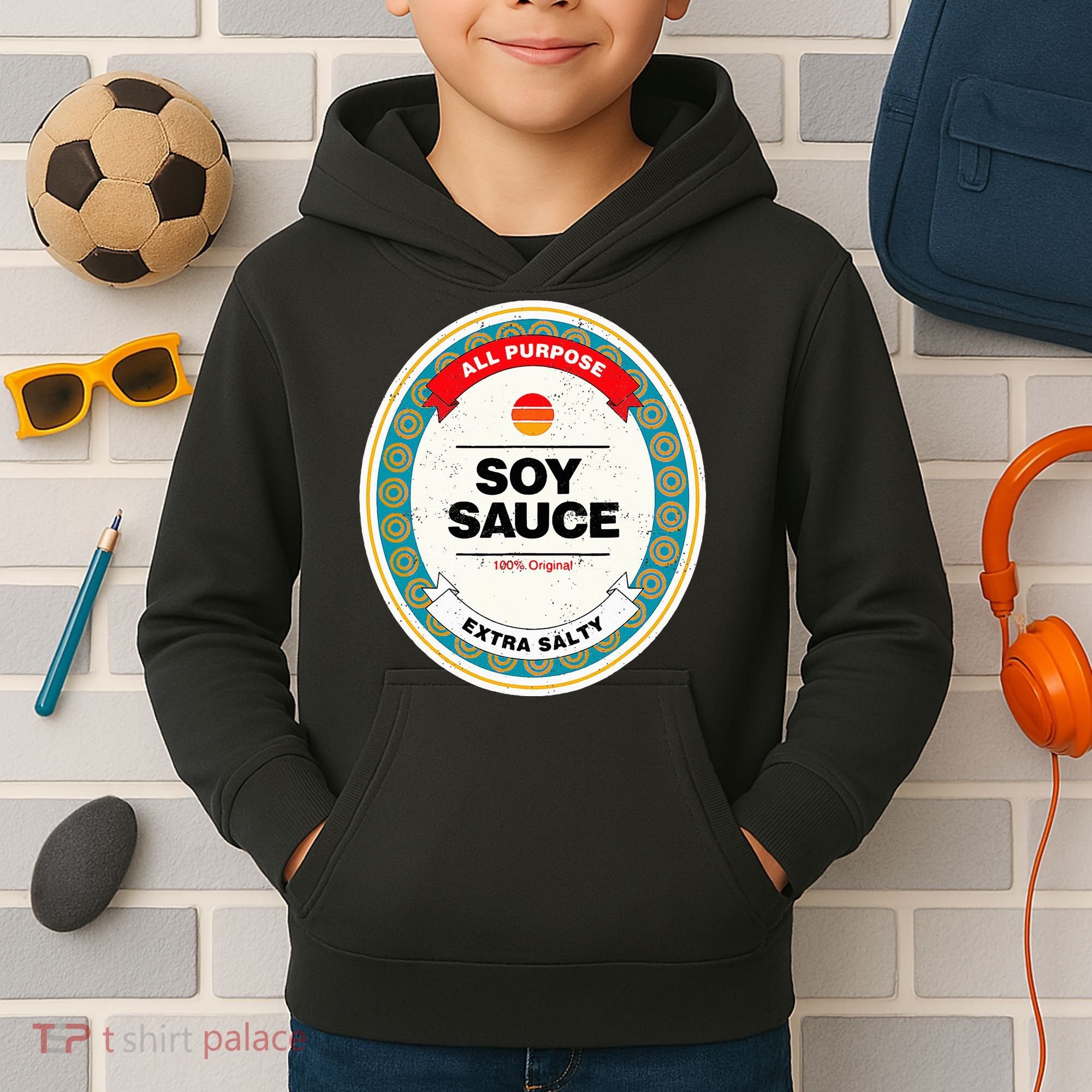 Soy Sauce Easy Halloween Costume Matching Kids Hoodie
