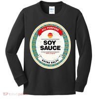 Soy Sauce Easy Halloween Costume Matching Kids Long Sleeve Shirt thumb 0