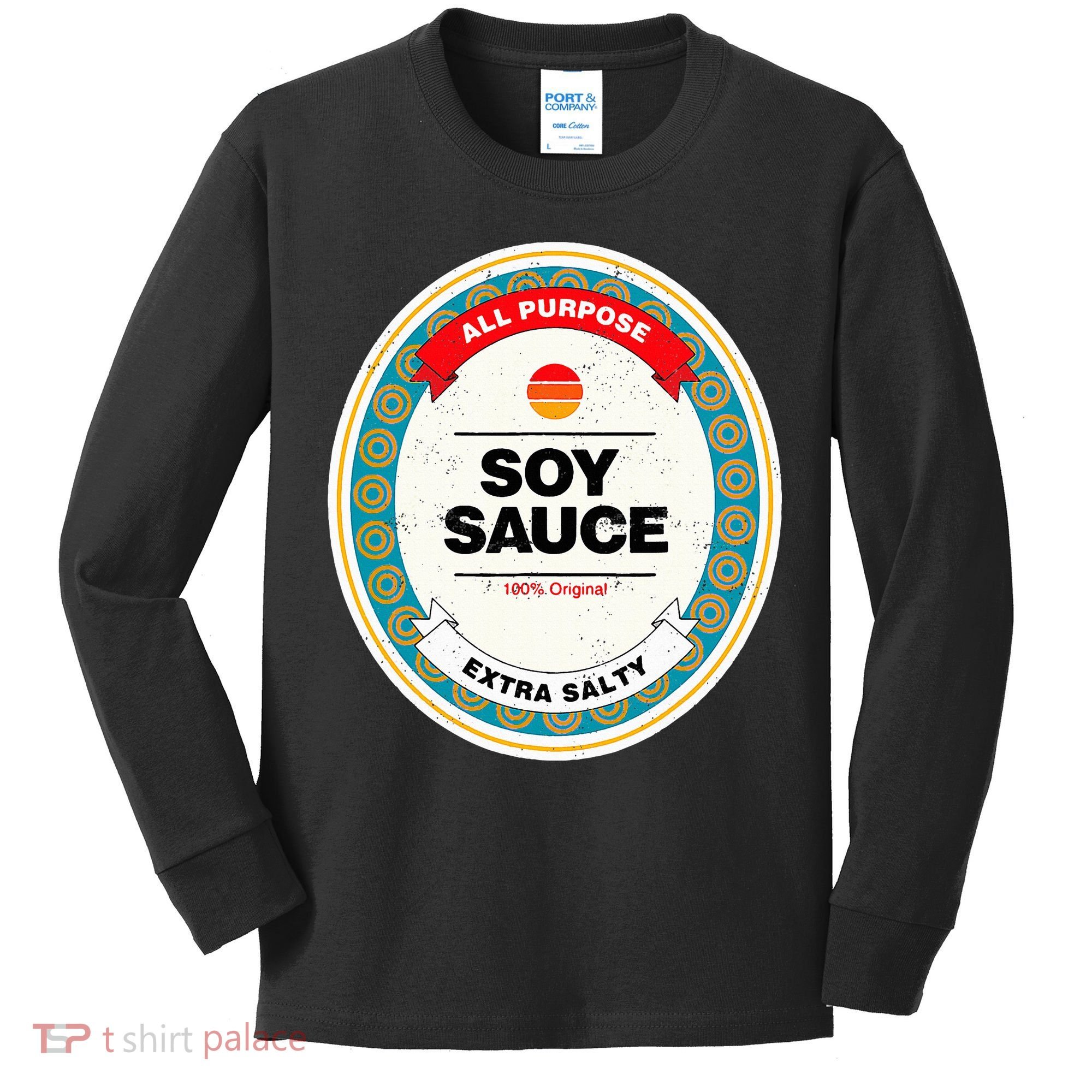 Soy Sauce Easy Halloween Costume Matching Kids Long Sleeve Shirt