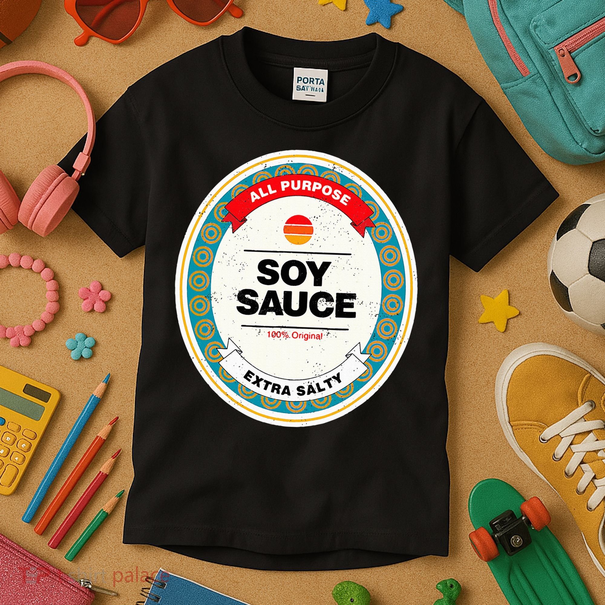 Soy Sauce Easy Halloween Costume Matching Kids T-Shirt