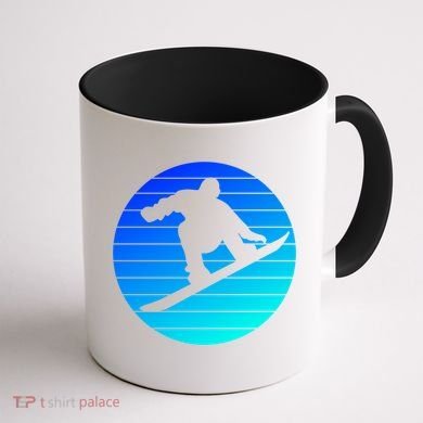 Snowboard Snowboard Equipt Snowboard Rider Snowboard Fan Gift Coffee Mug back