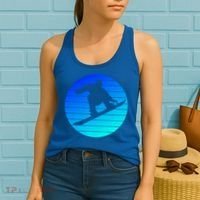 Snowboard Snowboard Equipt Snowboard Rider Snowboard Fan Gift Women's Tank Top thumb 2