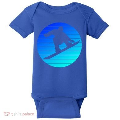 Snowboard Snowboard Equipt Snowboard Rider Snowboard Fan Gift Baby Bodysuit