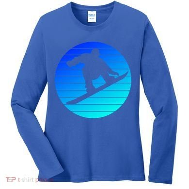 Snowboard Snowboard Equipt Snowboard Rider Snowboard Fan Gift Women's Long Sleeve Shirt