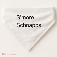 SMore Schnapps EveryoneS Favorite Beverage USA-Made Doggie Bandana thumb 0