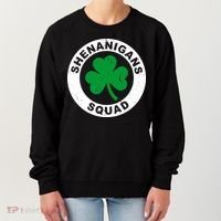 Shenanigans Squad Funny St PatrickS Day Party Women's Sweatshirt thumb 0