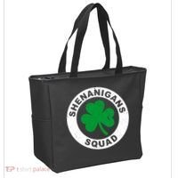 Shenanigans Squad Funny St PatrickS Day Party Tote Bag thumb 2