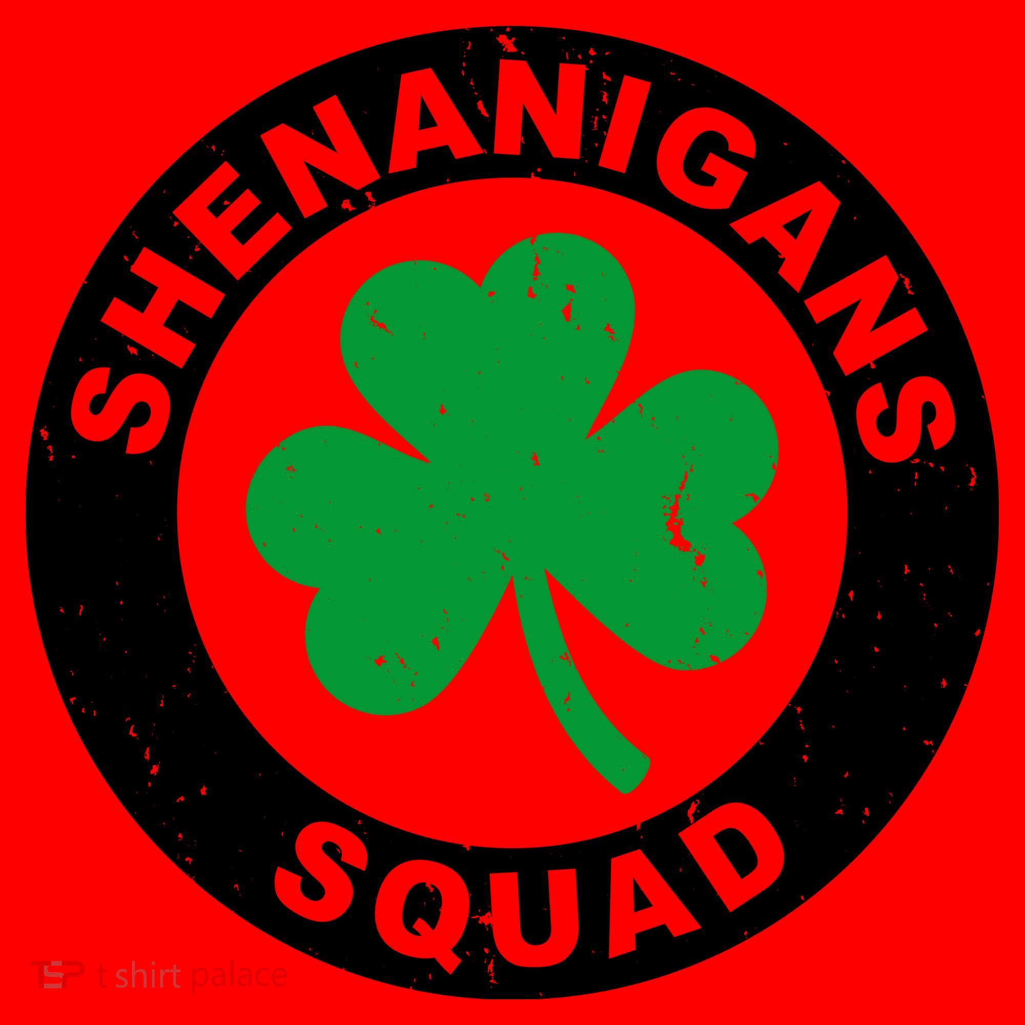 Shenanigans Squad Funny St PatrickS Day Party Santa Hat