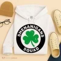 Shenanigans Squad Funny St PatrickS Day Party Hoodie thumb 4
