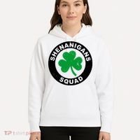 Shenanigans Squad Funny St PatrickS Day Party Hoodie thumb 5