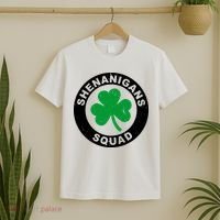 Shenanigans Squad Funny St PatrickS Day Party T-Shirt thumb 2