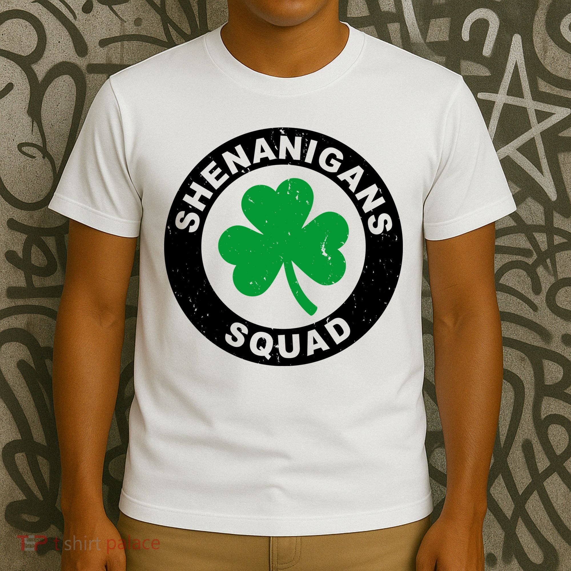 Shenanigans Squad Funny St PatrickS Day Party T-Shirt