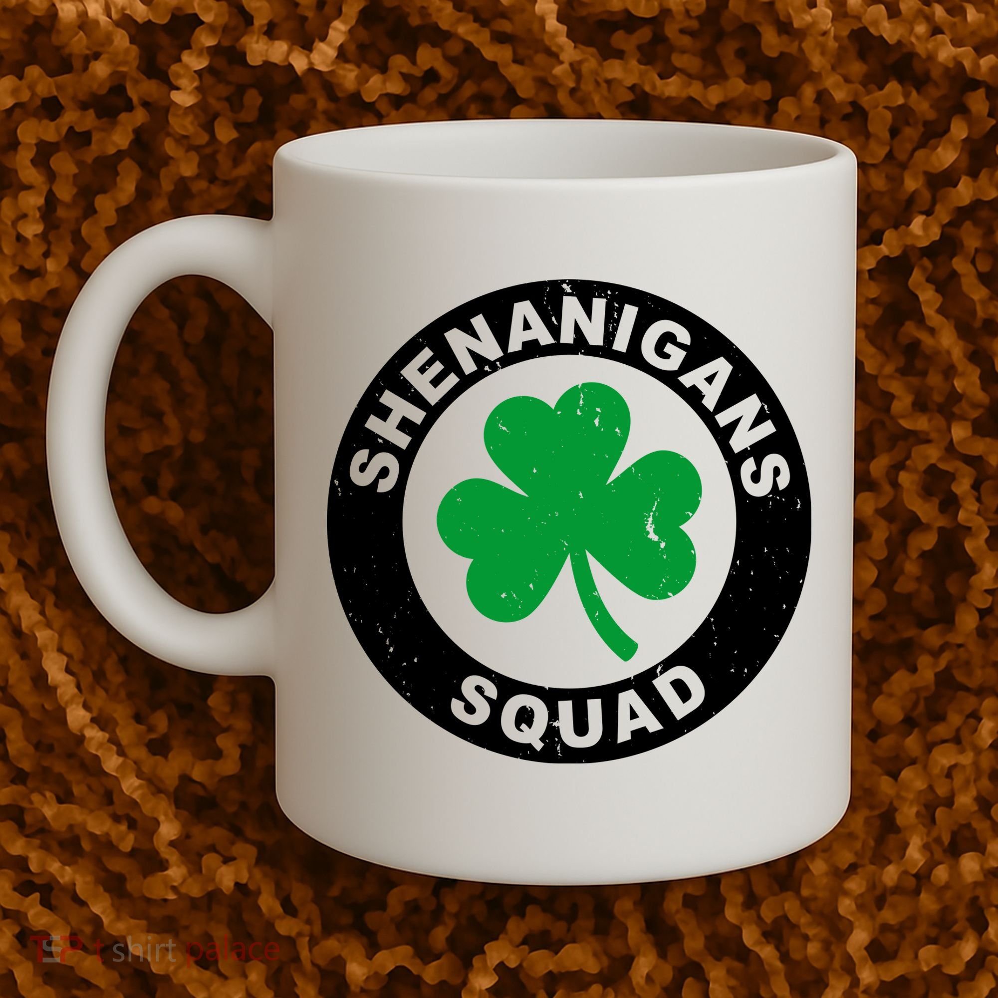 Shenanigans Squad Funny St PatrickS Day Party Coffee Mug