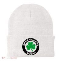 Shenanigans Squad Funny St PatrickS Day Party Beanie thumb 0