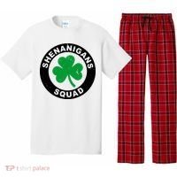 Shenanigans Squad Funny St PatrickS Day Party Pajama Set thumb 0