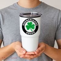 Shenanigans Squad Funny St PatrickS Day Party Tumbler thumb 2