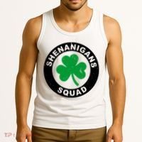 Shenanigans Squad Funny St PatrickS Day Party Tank Top thumb 3