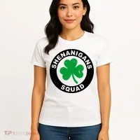 Shenanigans Squad Funny St PatrickS Day Party Women's T-Shirt thumb 4