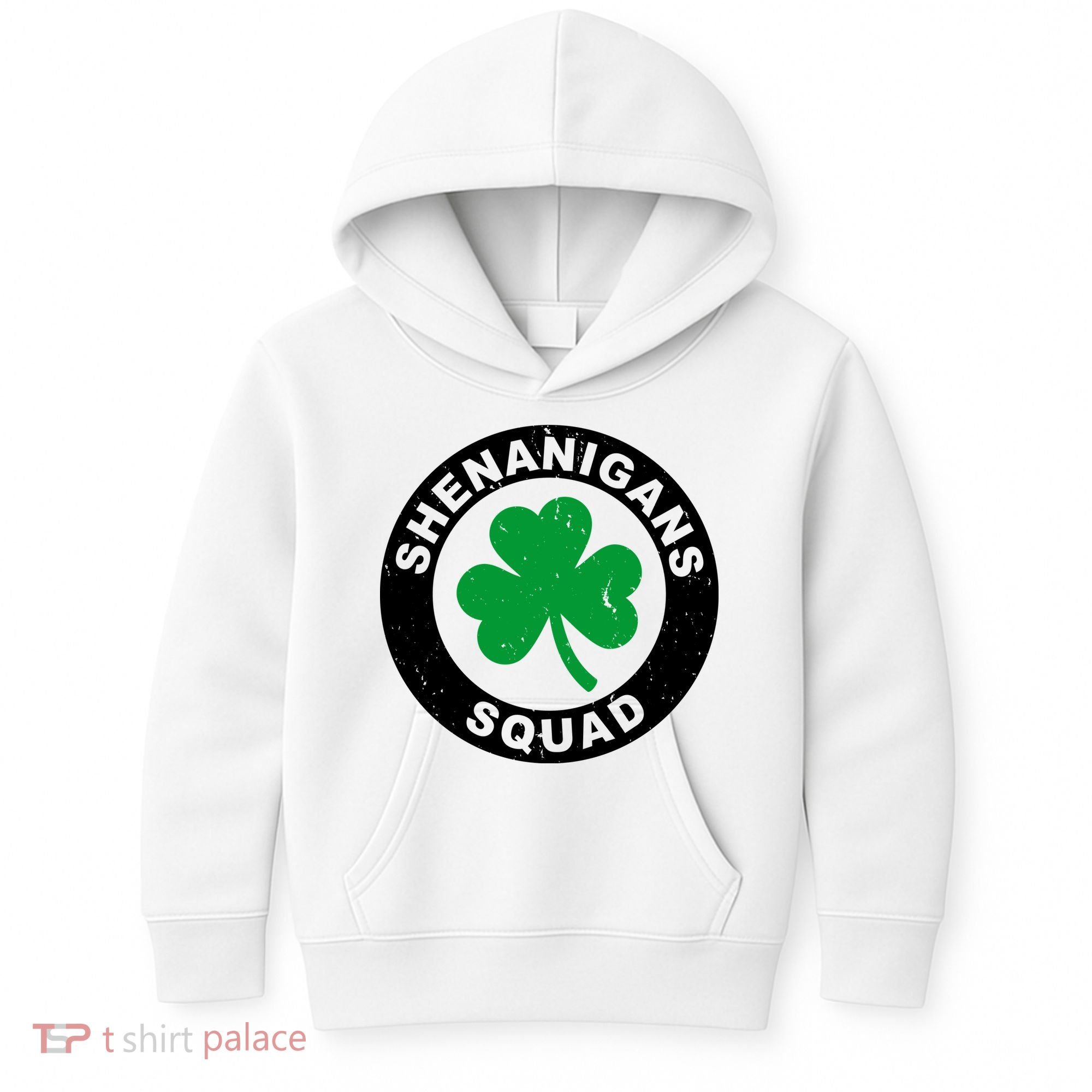 Shenanigans Squad Funny St PatrickS Day Party Kids Hoodie