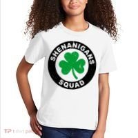Shenanigans Squad Funny St PatrickS Day Party Kids T-Shirt thumb 2