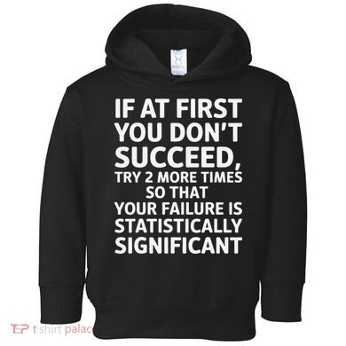 Statistically Significant Funny Math Teacher Student Pun Toddler Hoodie