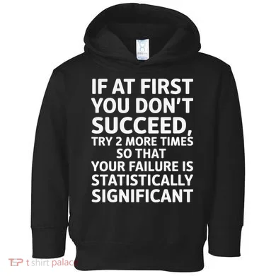 Statistically Significant Funny Math Teacher Student Pun Toddler Hoodie