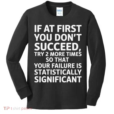 Statistically Significant Funny Math Teacher Student Pun Kids Long Sleeve Shirt