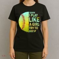 Softball Shirts For Girls | Softball TShirt T-Shirt thumb 4