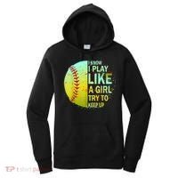 Softball Shirts For Girls | Softball TShirt Women's Hoodie thumb 0