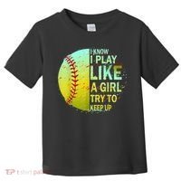 Softball Shirts For Girls | Softball TShirt Toddler T-Shirt thumb 0