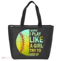 Softball Shirts For Girls | Softball TShirt Tote Bag thumb 0