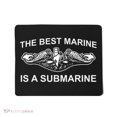 Submariner Submarine Funny Military Veteran Rivalry Mousepad