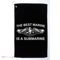 Submariner Submarine Funny Military Veteran Rivalry Golf Towel thumb 0