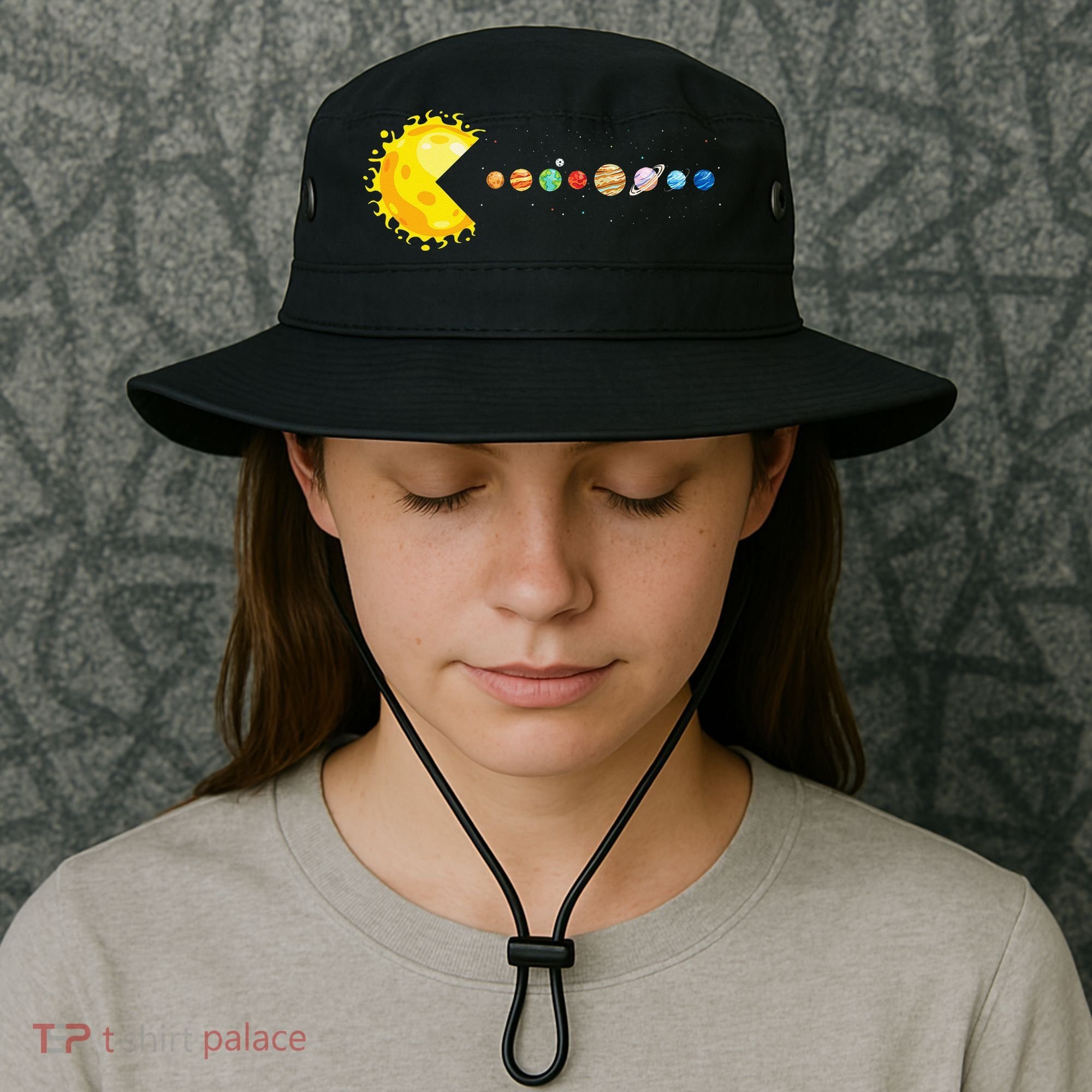 Solar System Funny Planet Sun And Astrology Bucket Hat